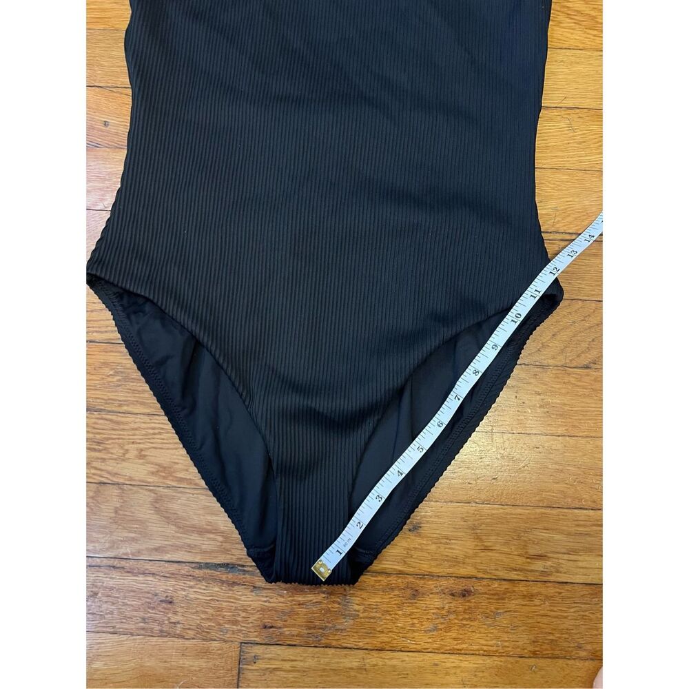 COS Midnight Ribbed One Piece Swimsuit - Picture 5 of 9